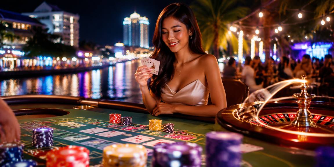 Dealer Langsung, Meja Roulette, Baccarat, Blackjack Setiap Hari